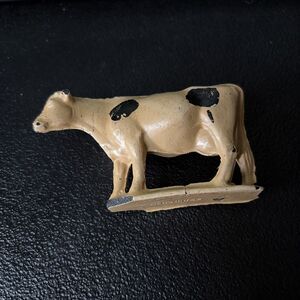 Vintage 1930’s Auburn Rubber Toy Holstein Cow, Made in USA